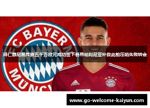 拜仁慕尼黑斥资五千万欧元成功签下若昂帕利尼亚补救此前压哨失败转会